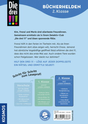 Die drei !!!, Bücherhelden 2. Klasse, Chaos im Tierheim