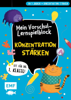Mein bunter Lernspielblock - Vorschule: Vergleichen, Kombinieren, Rätseln