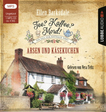 Tee? Kaffee? Mord! - Arsen und Käsekuchen, 1 Audio-CD, 1 MP3