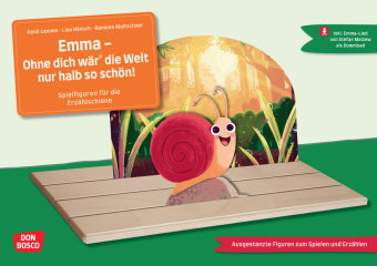Emma - Ohne dich wär' die Welt nur halb so schön!. Erzählschienen-Figurenset, m. 1 Beilage