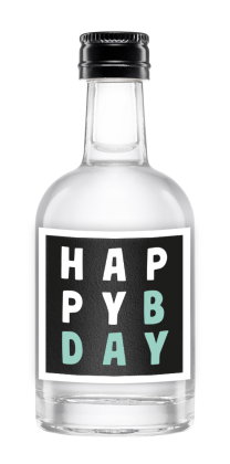 Gin 50ml Happy Bday