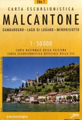 286T Malcantone Wanderkarte