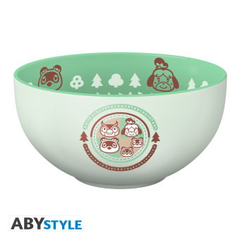 ANIMAL CROSSING - Bowl - 600 ml - "Characters" - Cardboard box
