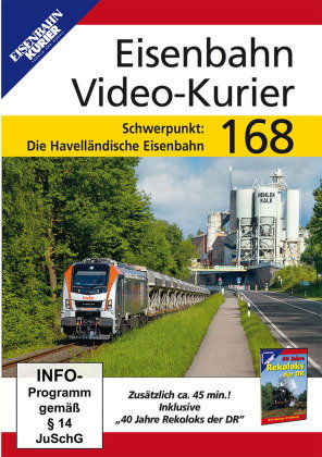 Eisenbahn Video-Kurier 168, 1 DVD