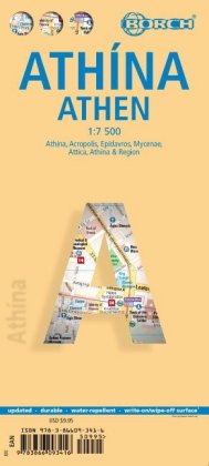 Borch Map Athina / Athen / Athens