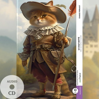 Le Chat botté / Der gestiefelte Kater (Buch + Audio-CD) - Frank-Lesemethode - Kommentierte zweisprac