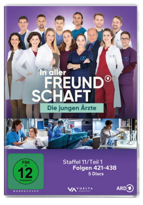 In aller Freundschaft - Die jungen Ärzte. Staffel.11.1, 5 DVD