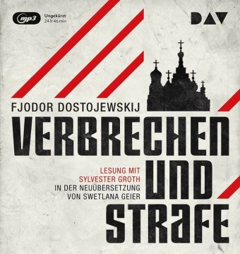 Verbrechen und Strafe, 3 Audio-CD, 3 MP3