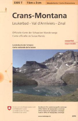 3305T Crans-Montana Carte d'excursions
