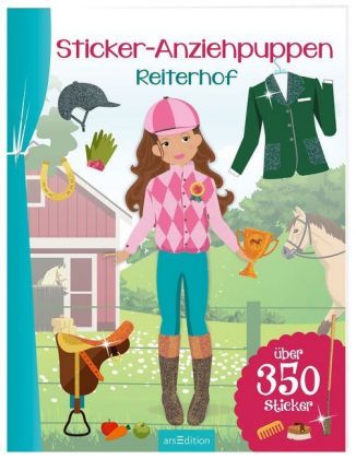 Sticker-Anziehpuppen - Reiterhof