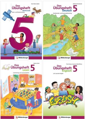 Sicher ins 6. Schuljahr - Paket: Rechnen - Schreiben - Lesen - Grammatik - Englisch · Klasse 5