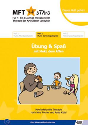 MFT 4-8 Stars - Für 4- bis 8-Jährige mit spezieller Therapie der Artikulation von s/sch - Übung & Sp