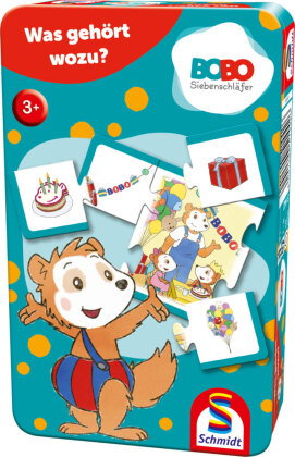Bobo Siebenschläfer, Was gehört wozu? (Kartenspiel)
