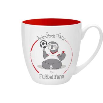 Tasse mit Motiv "Fußballfans"