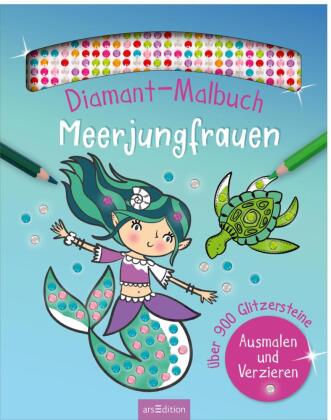 Diamant-Malbuch Meerjungfrauen