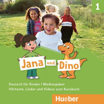 Jana und Dino 1, m. 1 Audio-CD, m. 1 DVD. Bd.1, 2 Audio-CDs und 1 DVD zum Kursbuch