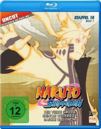 Naruto Shippuden. Staffel.15.1, 2 Blu-rays