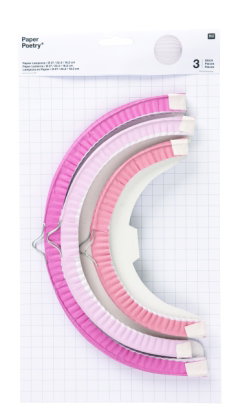 Papierlampions Set "Sommer"