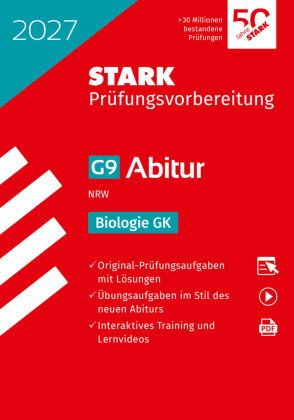 STARK Biologie GK - Abitur 2027 NRW - Prüfungsvorbereitung, m. 1 Buch, m. 1 Beilage