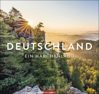 Deutschland - Ein Märchenland Kalender 2023. Verträumte Fotos in einem großen Kalender. Landschaften