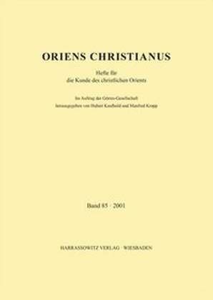Oriens Christianus 92 (2008)