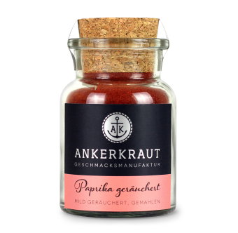 Ankerkraut Paprika geräuchert, Korkenglas
