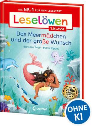 Leselöwen 1. Klasse - Das Meermädchen und der große Wunsch