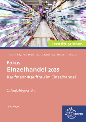 Lernsituationen Einzelhandel 2025, 2. Ausbildungsjahr