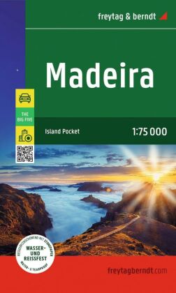 freytag & berndt Straßenkarte Madeira 1:75.000