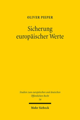 Sicherung europäischer Werte