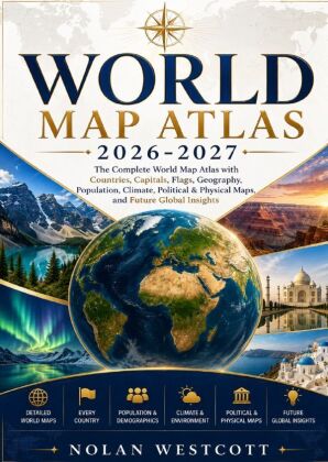World Map Atlas 2026-2027