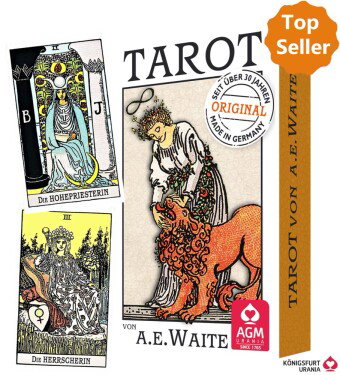 Premium Tarot von A.E. Waite, m. 1 Buch, m. 1 Beilage