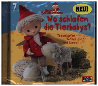 Unser Sandmännchen - Wo schlafen die Tierbabys?, 1 Audio-CD