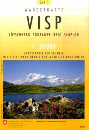 274T Visp Wanderkarte