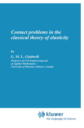Contact Problems in the Classical Theory of Elasticity