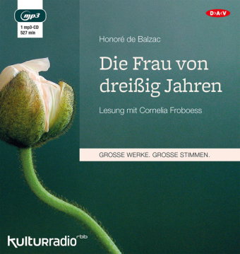 Die Frau von dreißig Jahren, 1 Audio-CD, 1 MP3