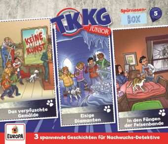 TKKG Junior SpürnasenBox. Box.5, 3 Audio-CD