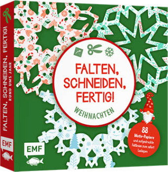 Bastelblock: Falten, Schneiden, fertig! Weihnachten