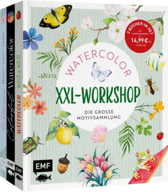 Der Watercolor-XXL-Workshop - Die große Motivsammlung
