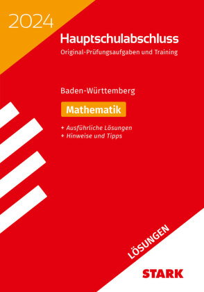 STARK Lösungen zu Original-Prüfungen und Training Hauptschulabschluss 2024 - Mathematik 9. Klasse -