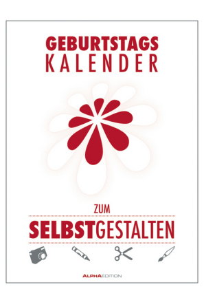 Geburtstagskalender zum Selbstgestalten