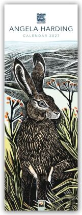 Angela Harding - Slimline-Kalender 2027 - Original Flame Tree Publishing-Kalender Slimeline [Kalende