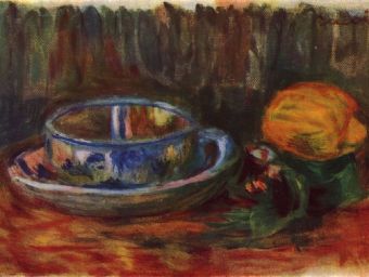 Pierre-Auguste Renoir - Stilleben mit Tasse - 500 Teile (Puzzle)