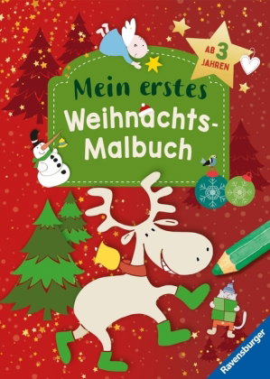 Mein erstes Weihnachts-Malbuch