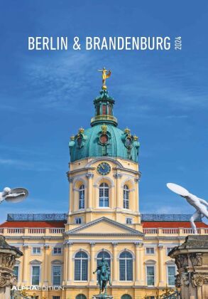 Berlin & Brandenburg 2024 - Bild-Kalender 23,7x34 cm - Regional-Kalender - Wandkalender - mit Platz