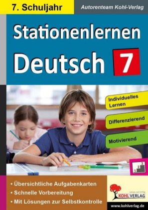 Stationenlernen Deutsch, 7. Schuljahr