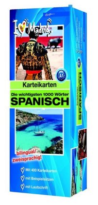 Karteikarten Die wichtigsten 1000 Wörter Spanisch (A1)