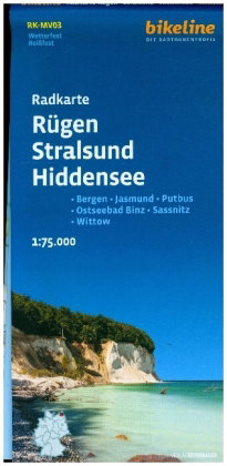 Radkarte Rügen Stralsund Hiddensee (RK-MV03)