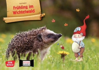 Frühling im Wichtelwald. Kamishibai Bildkartenset