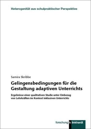Gelingensbedingungen für die Gestaltung adaptiven Unterrichts